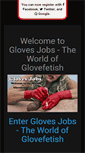 Mobile Screenshot of glovesjobs.com
